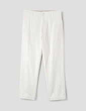 Mhl Naval Trousers Soft Cotton Drill Off White