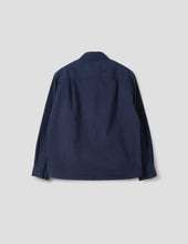 Mhl Overall Shirt Dry Cotton Twill Midnight