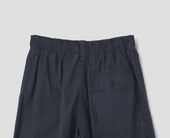 Mhl Patch Pocket Utility Trousers Coarse Yarn Cotton Ink