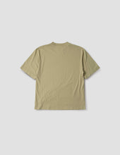Mhl Simple T Shirt Organic Cotton Linen Jersey Pale Green
