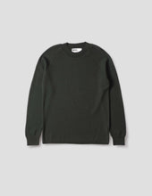 Mhl Wide Neck Sweatshirt Fine Merino Wool Assam