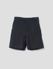 Relaxed Shorts Dry Linen Plainweave Ink