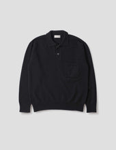 Seamless Pocket Polo Shirt Merino Cashmere