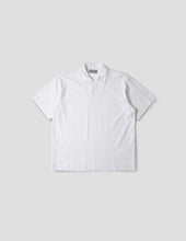 Short Sleeve Button Polo Cotton Jersey