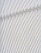 Sleeve Band Shirt Shadow Stripe Cotton White Grey