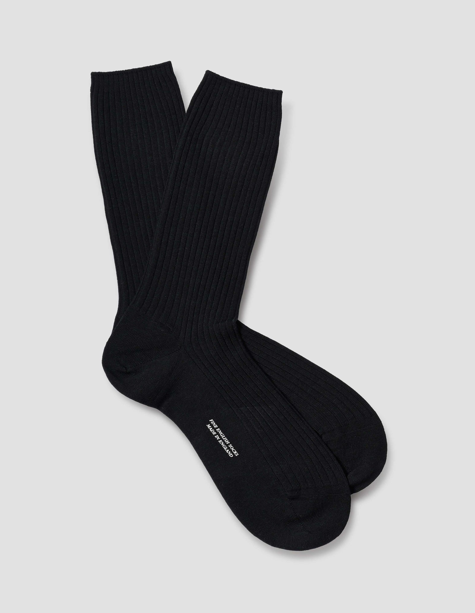 Full Rib Sock Fine Merino