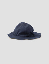 Mhl Reversible Bucket Hat Coarse Yarn Cotton Ink Green