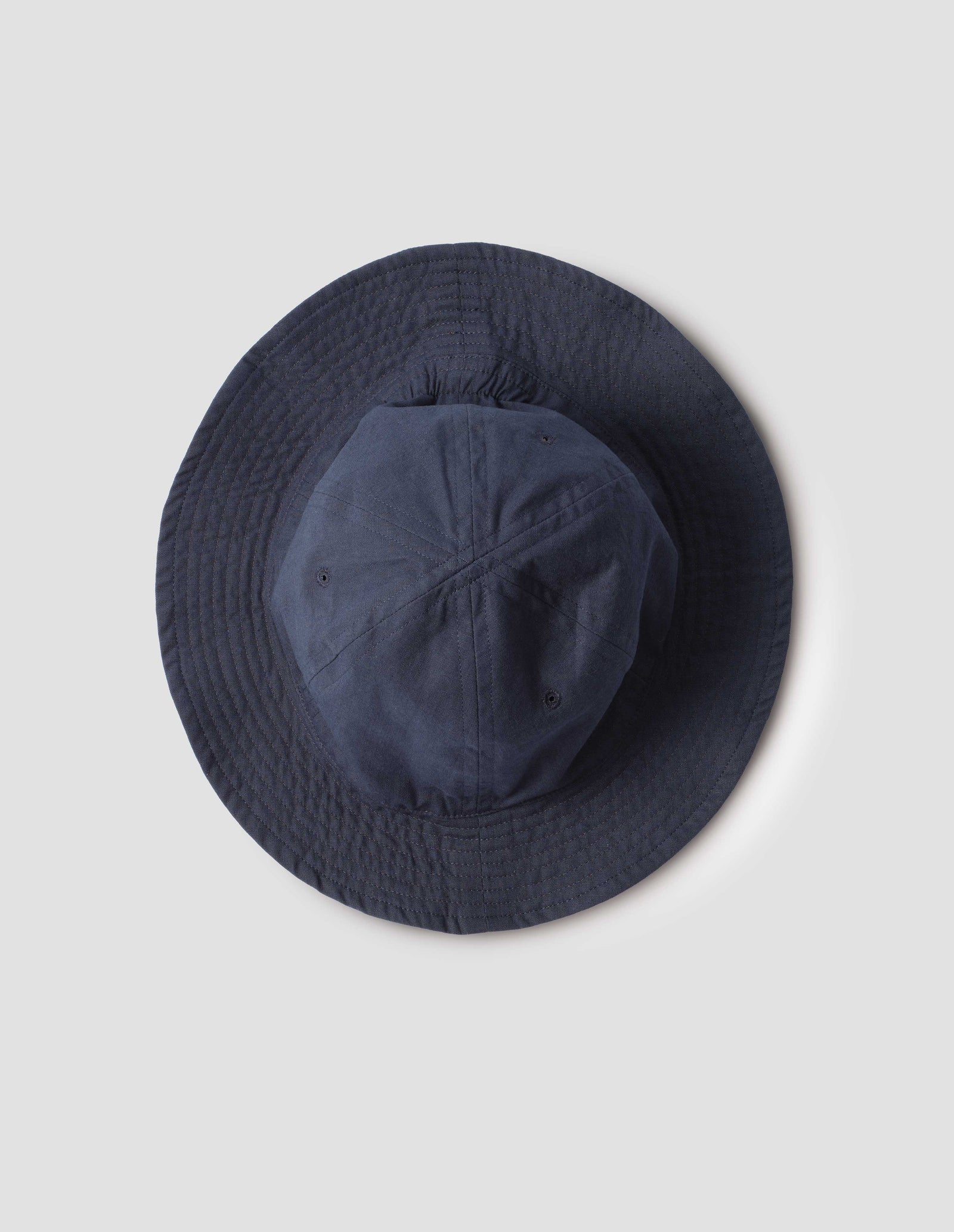 Mhl Reversible Bucket Hat Coarse Yarn Cotton Ink Green