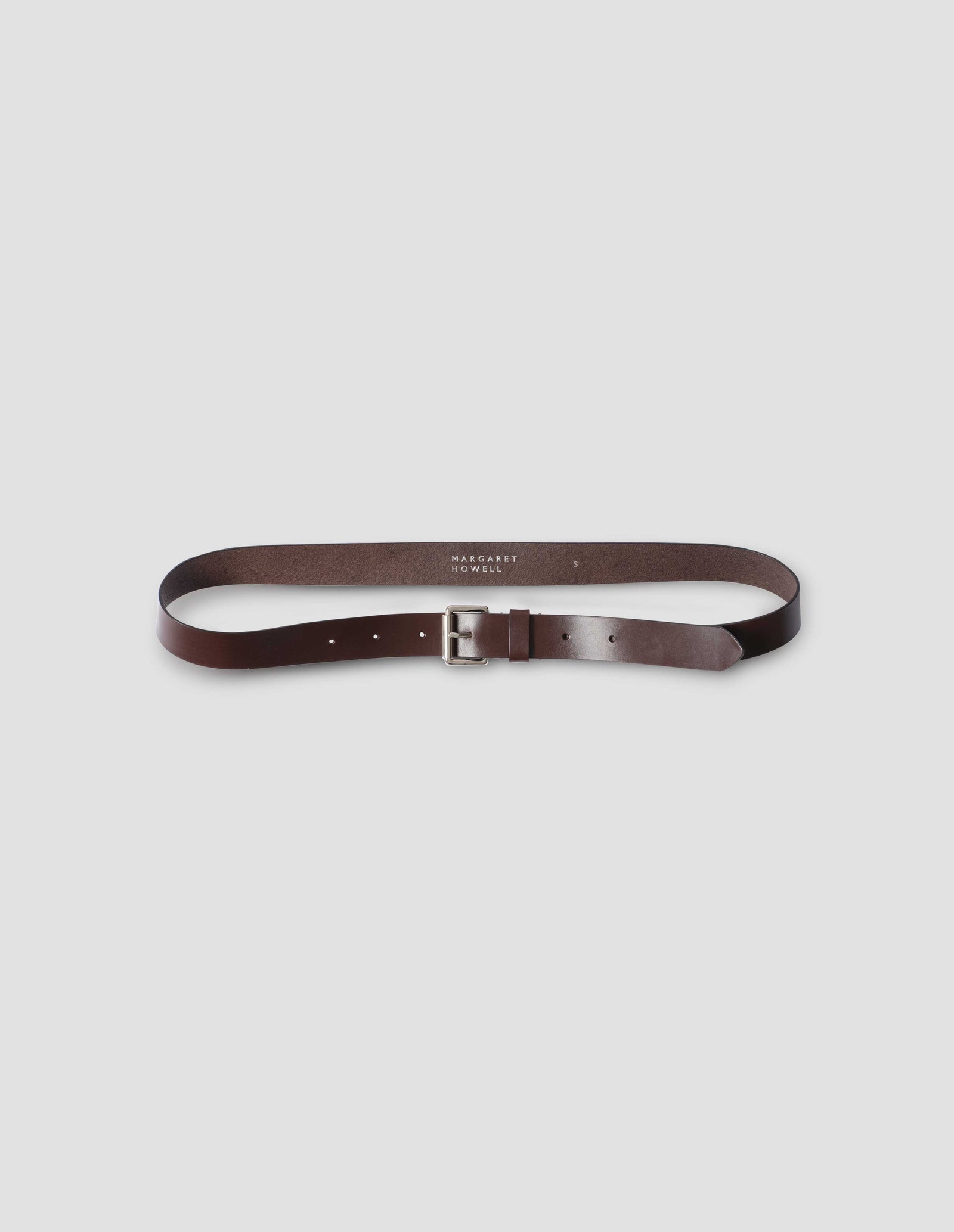 Soft Bridle Belt Full Grain Bridle Leather Dark Brown