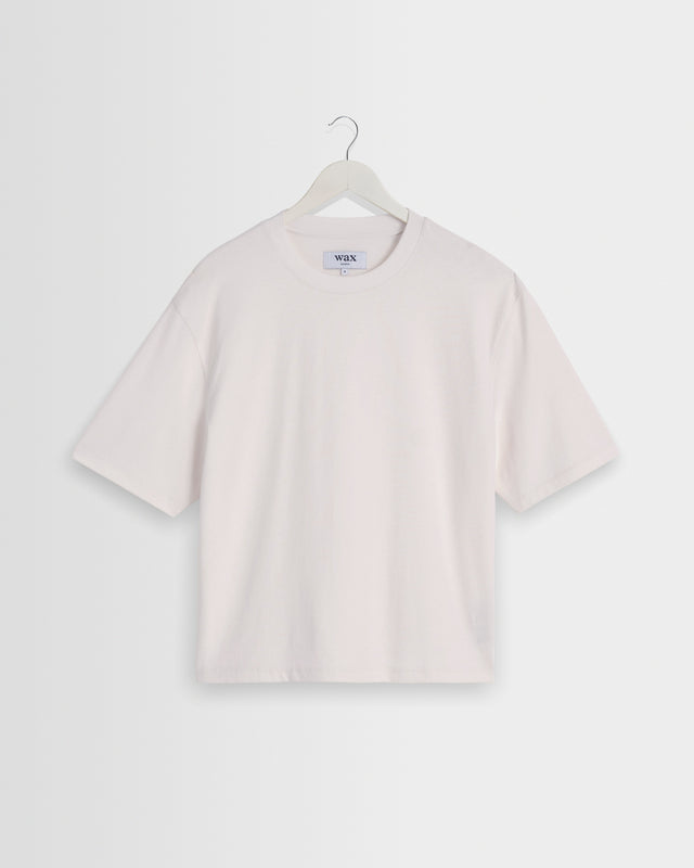 Mark - Off White Compact Cotton T-Shirt