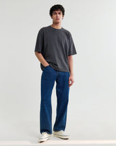 Mark Washed Compact Cotton T Shirt