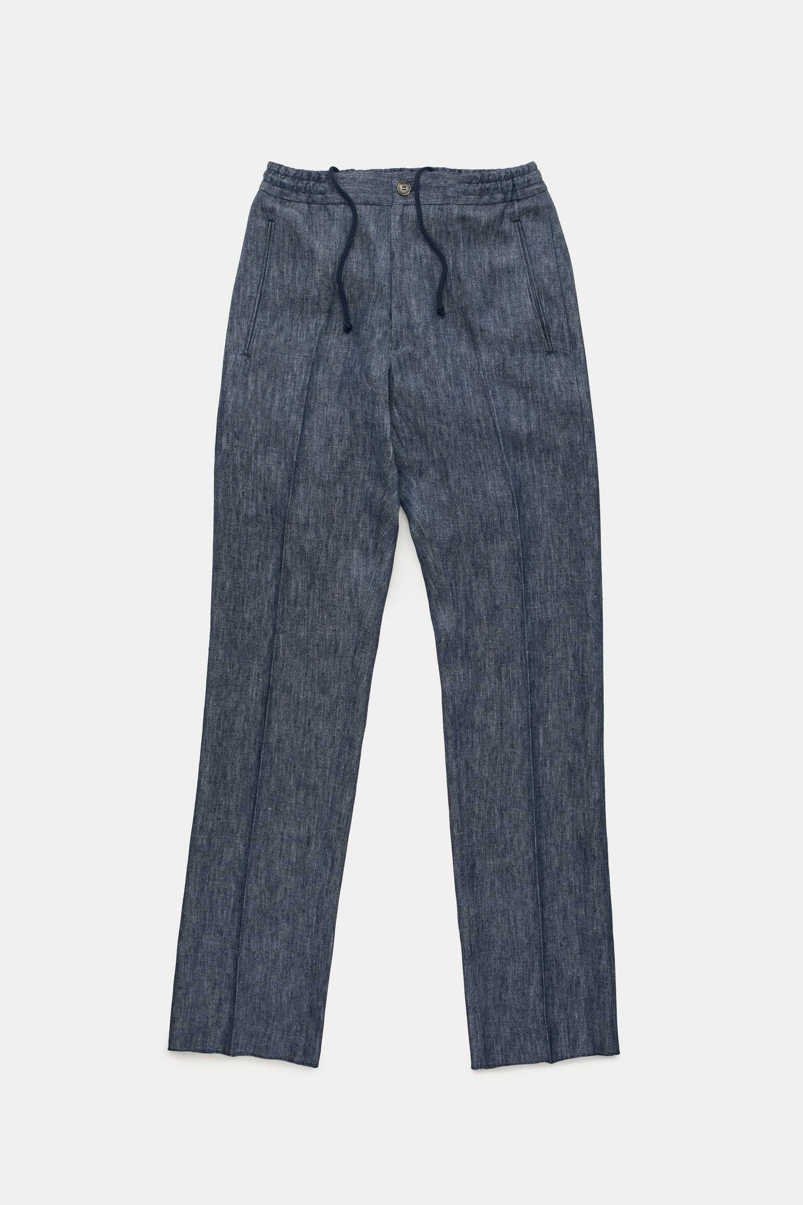 Linen Easy Pants Denim