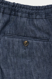 Linen Easy Pants Denim
