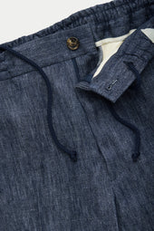 Linen Easy Pants Denim