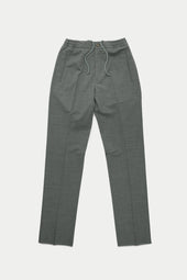 Wool Stretch Easy Pants Grey