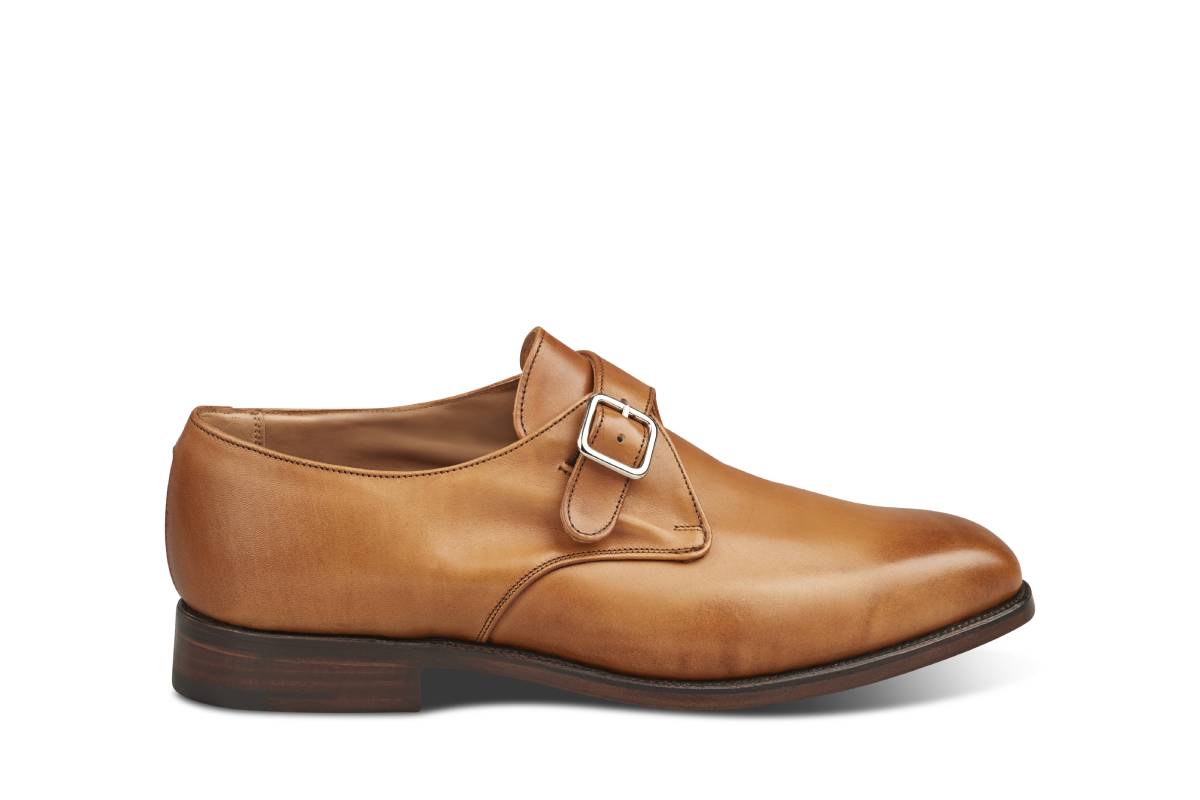 Mayfair Single Buckle Monk Shoe 1001 Burnished