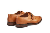 Mayfair Single Buckle Monk Shoe - 1001 Burnished