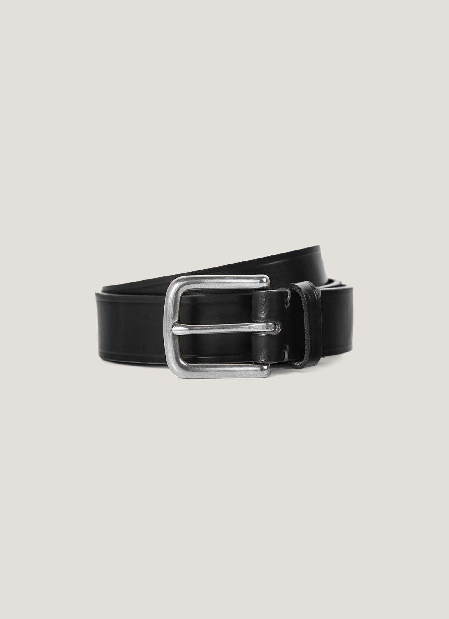 Men S Leather Belt In