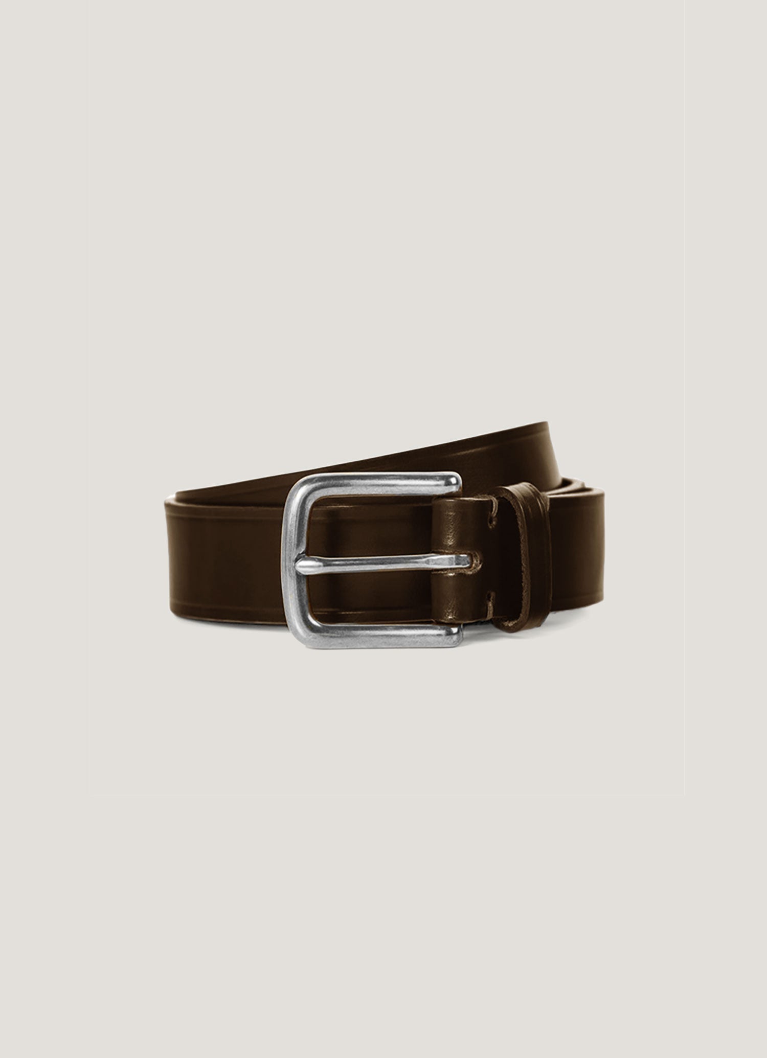 Men S Leather Belt In