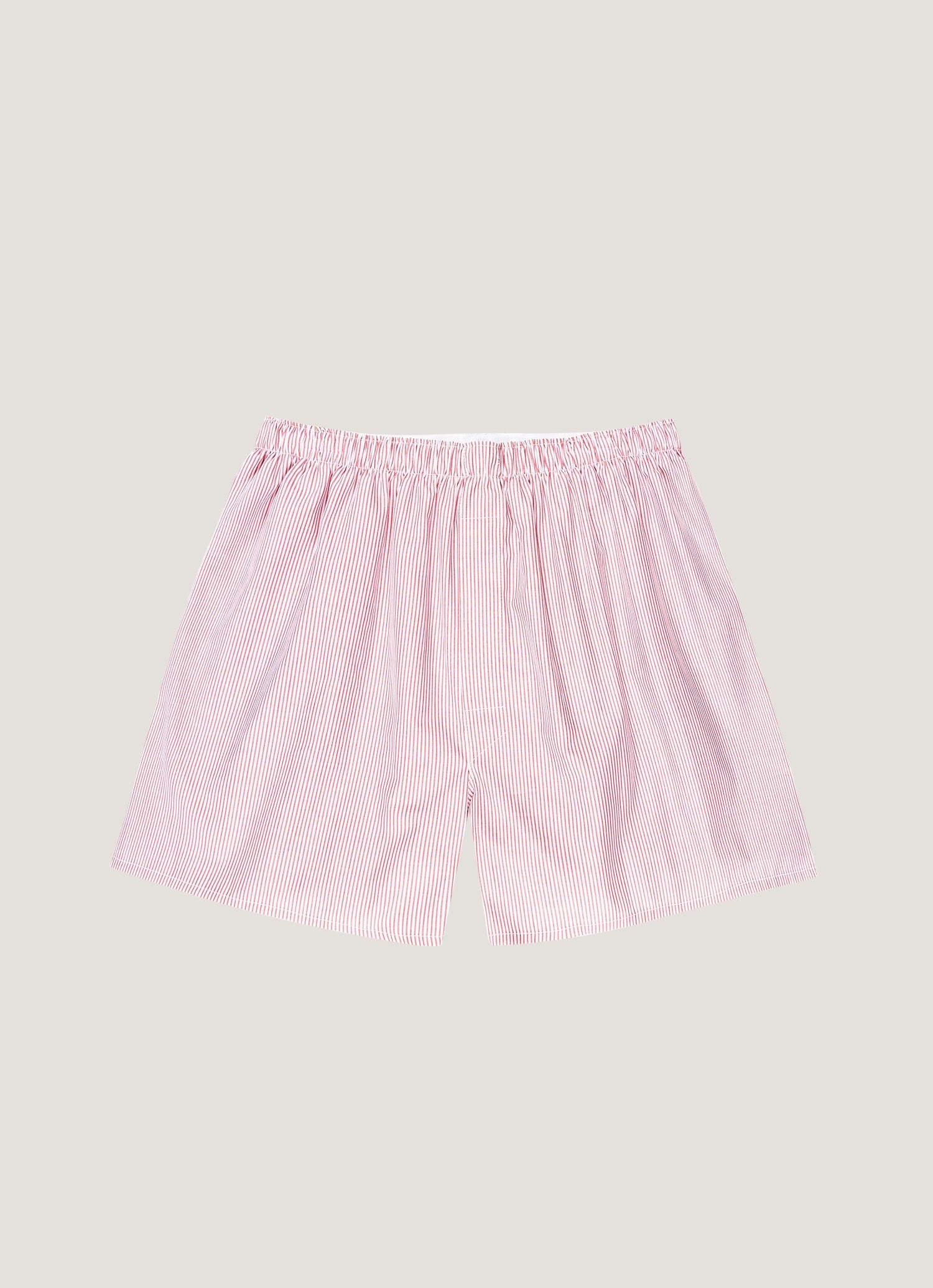 Men S Classic Boxer Short In Red Pinstripe