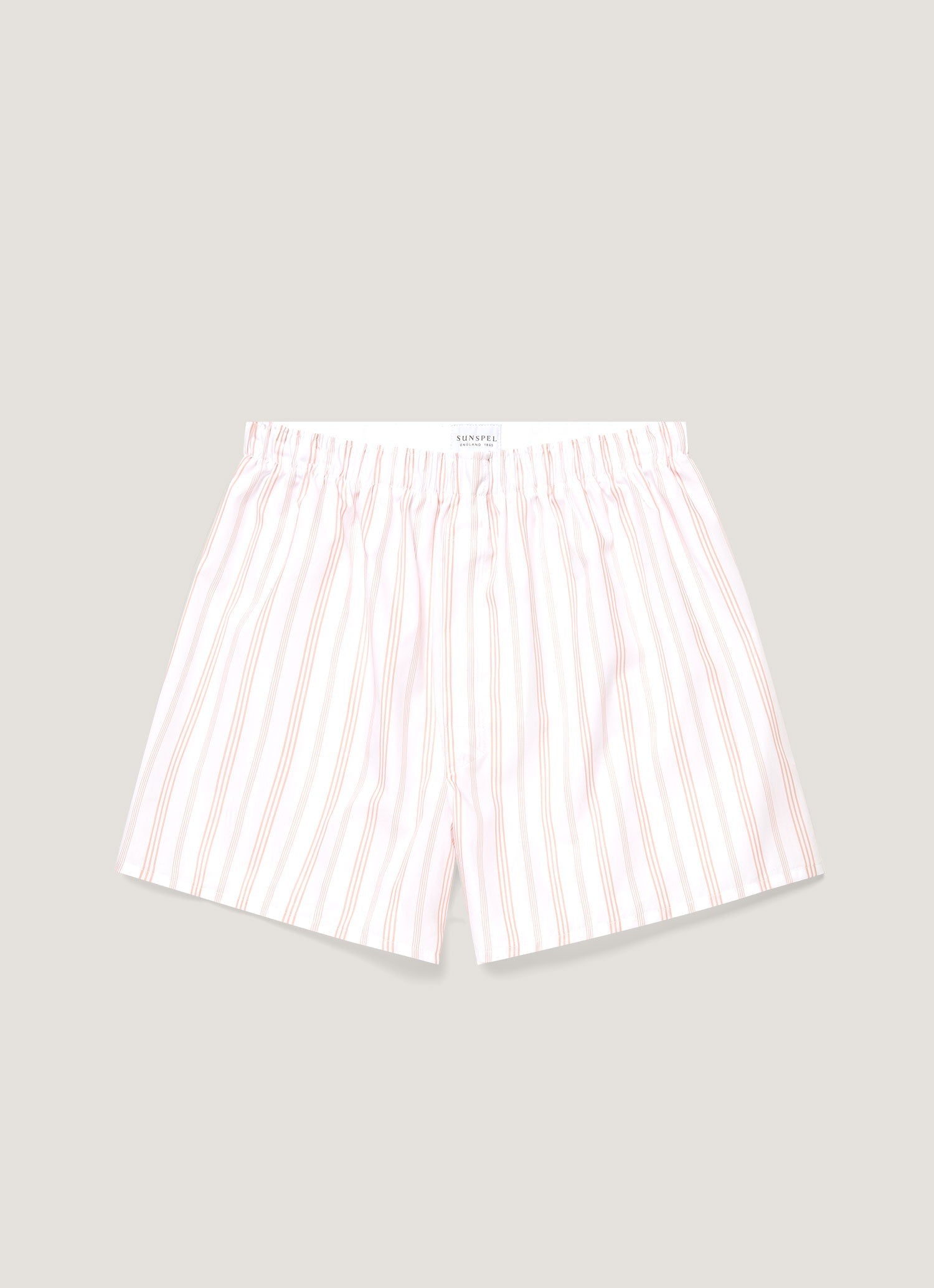 Men S Classic Boxer Short In Pale Stripe