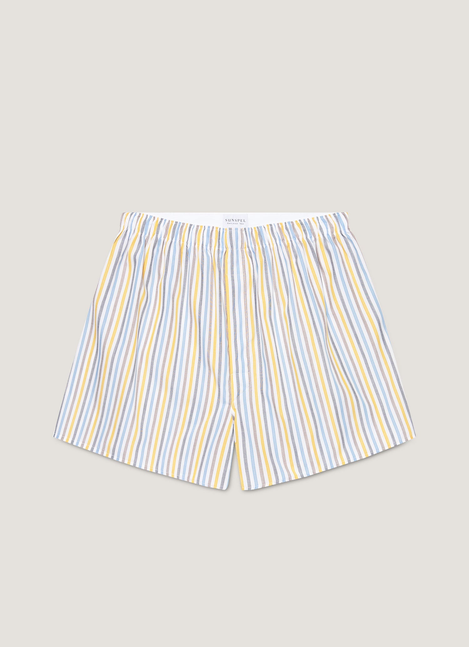 Men S Classic Boxer Short In Brown Blue