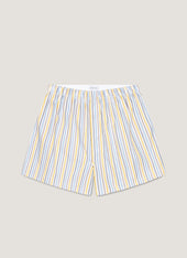 Men's Classic Boxer Short in Yellow/Brown/Blue