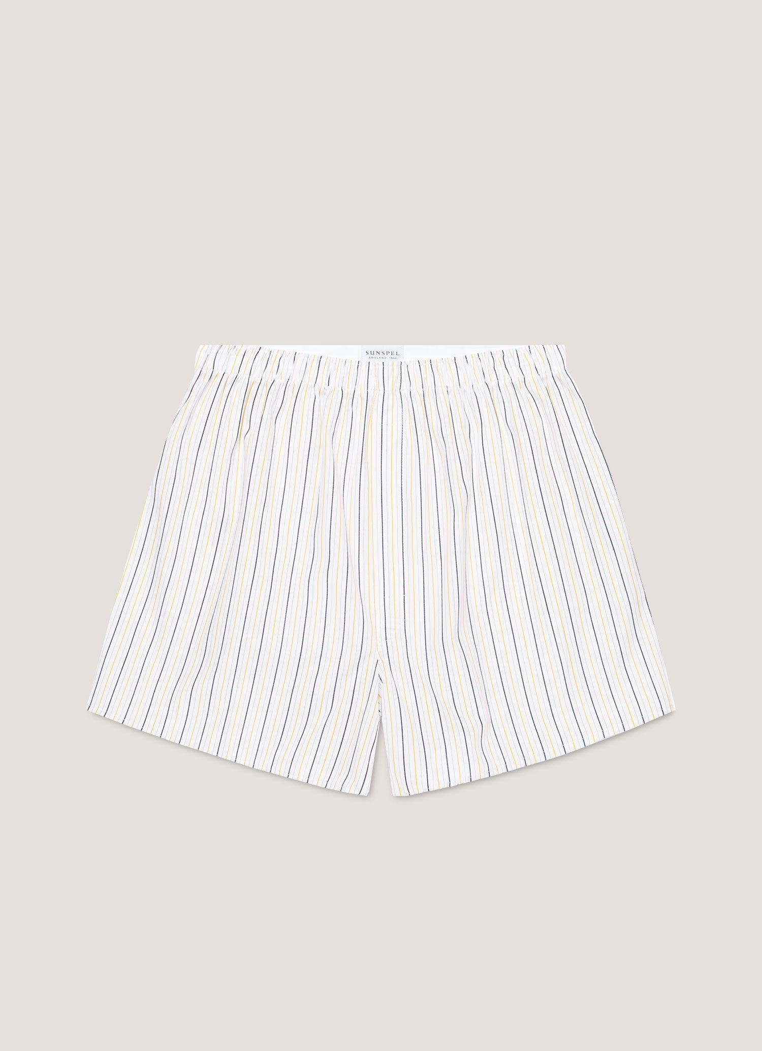 Men S Classic Boxer Short In Blue Yellow