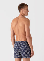Men's Classic Boxer Short in Liberty Fabric Navy Meadow