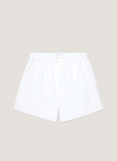 Men's Sea Island Cotton Boxer Short in White