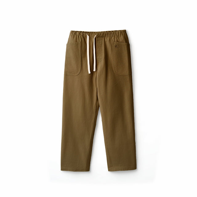 Cotton Twill Easy Pants