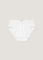 Men's Cellular Cotton Briefs in White