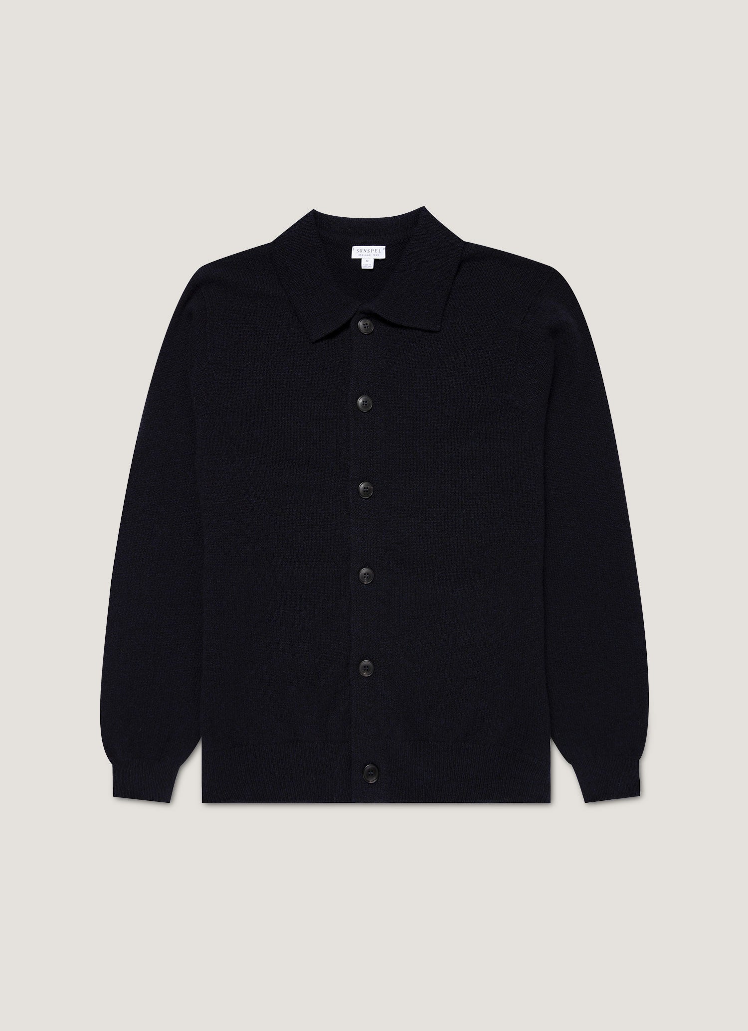 Men S Lambswool Cardigan In Mouline
