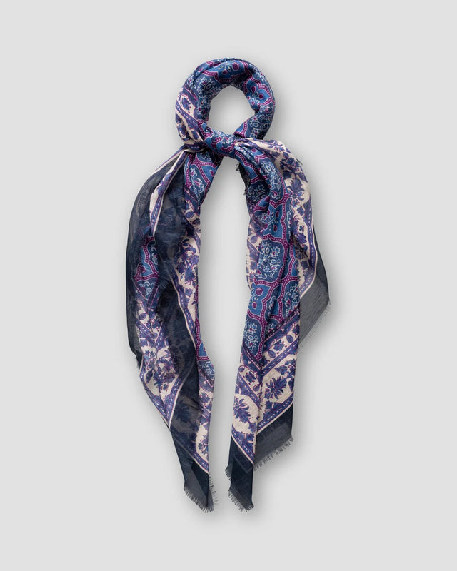 Foulard mit Medaillons