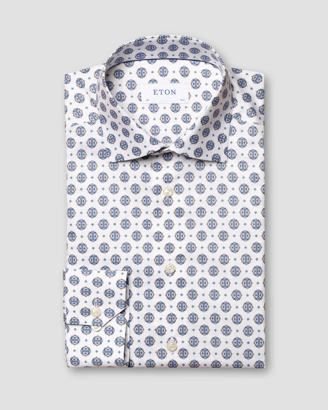 Medallion Print Shirt Eton