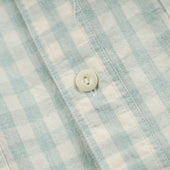Melange Check Work Shirt Pale Green