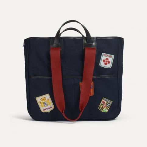 M Line Tote Bag Summer Stripes