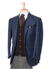 Men S Cashmere Check Jacket