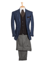 Men S Cashmere Check Jacket