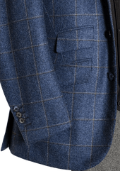 Men S Cashmere Check Jacket