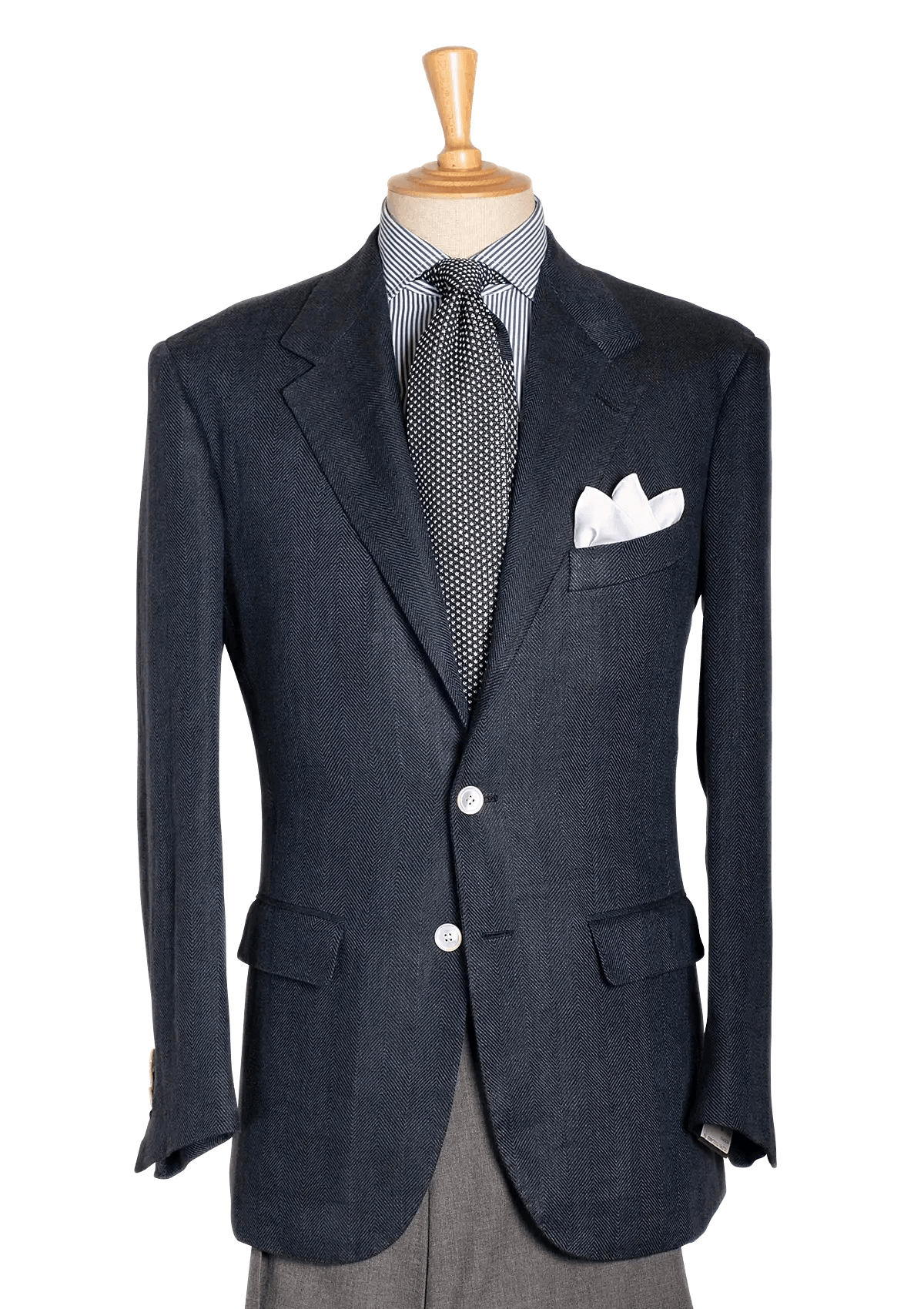 Men S Herringbone Linen Jacket