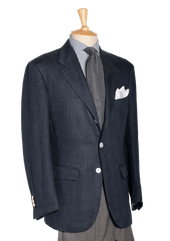 Men S Herringbone Linen Jacket