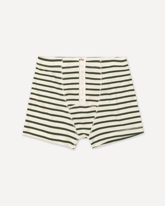 Boxer brief Albar Breton stripe khaki