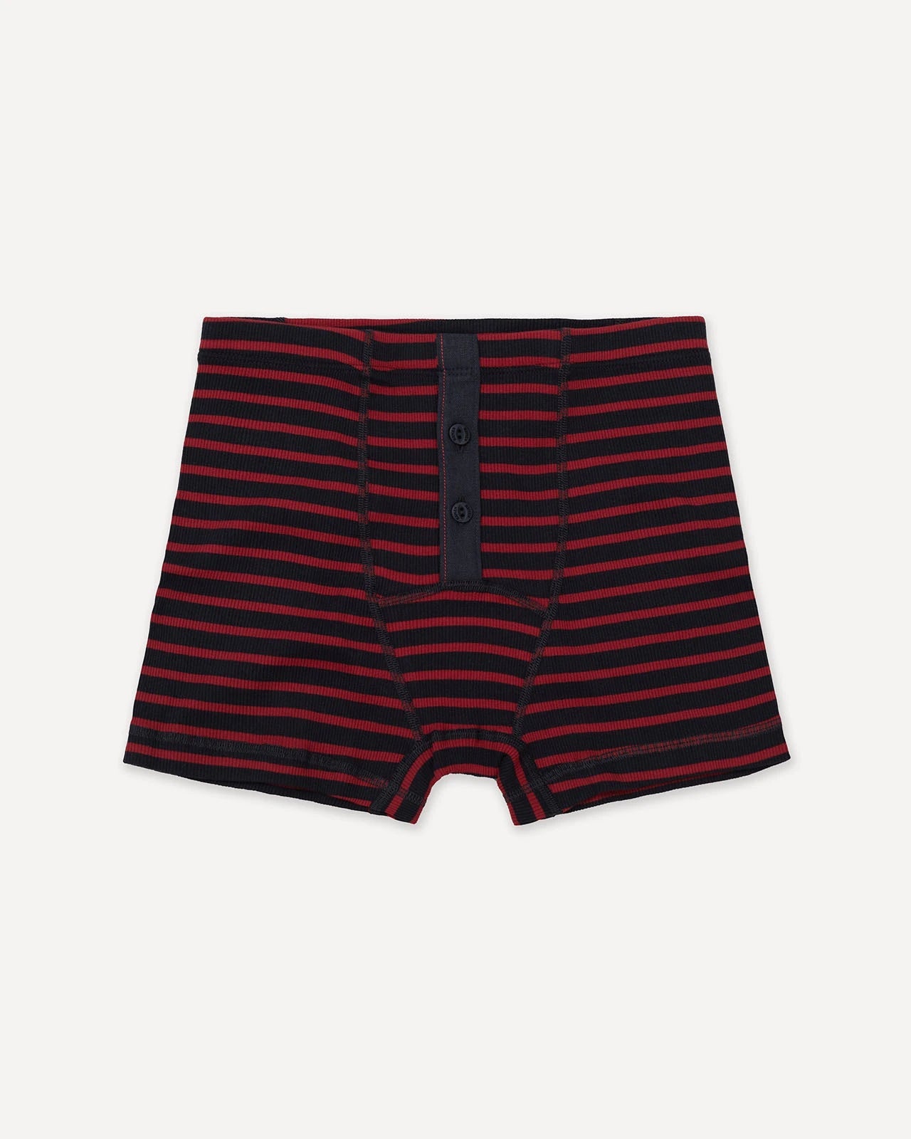 Boxer Brief Albar Breton Stripe Deep Marine Red