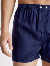 Men S Classic Fit Boxers Cotton Jacquard Rose Star Pattern