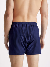 Men S Classic Fit Boxers Cotton Jacquard Rose Star Pattern