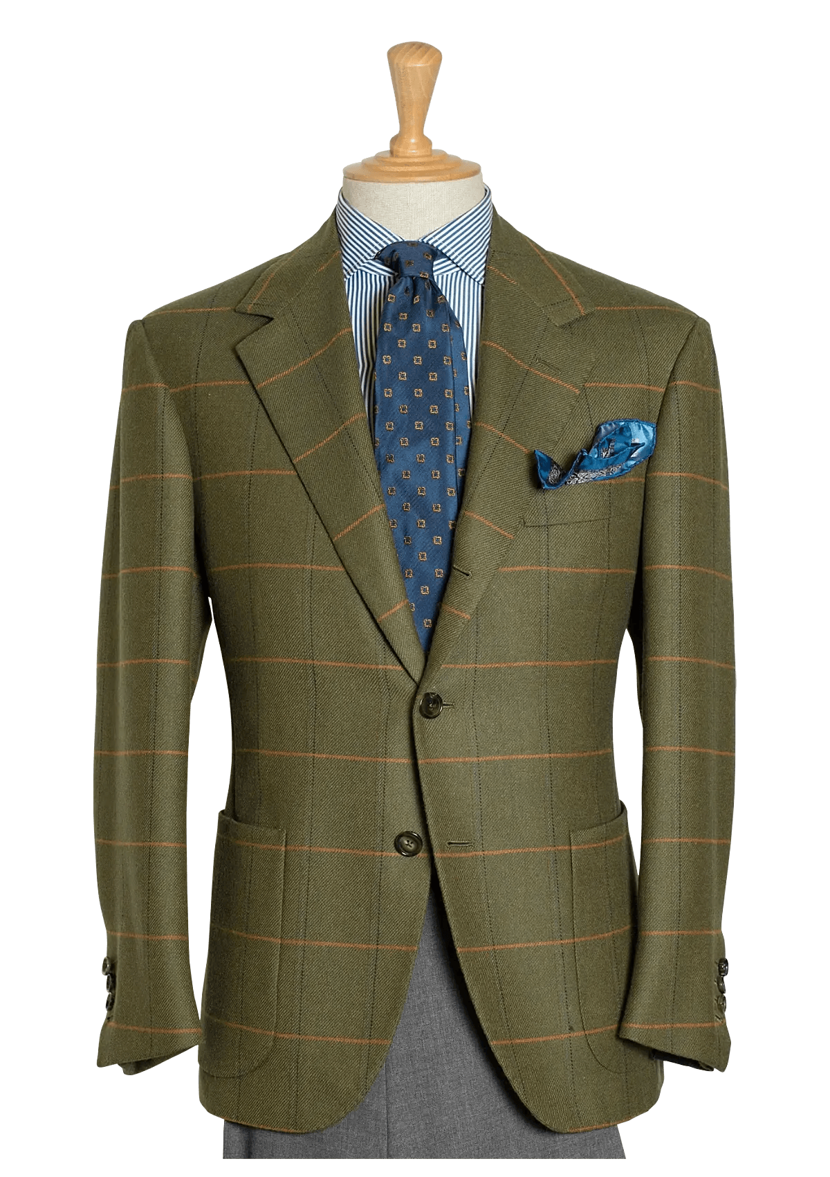 Men S Green Tweed Sport Coat
