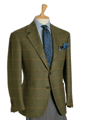 Men S Green Tweed Sport Coat