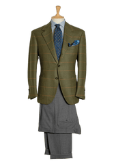 Men S Green Tweed Sport Coat