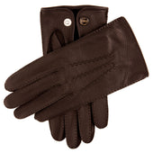 Men S Heritage Handsewn Three Point Deerskin Leather Gloves